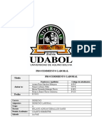 Procedimiento Laboral