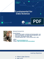 R Fundamental For Data Science