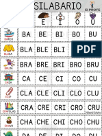 Silabario para Preescolar y Primero Grado Letra Imprenta Mayuscula - 230226 - 175411