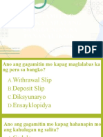 Filipino Module 8