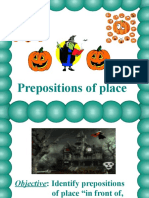 Prepositions of Place Activities