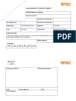 Unit 20 - Assignment 2 Frontsheet PDF