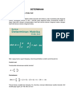 DETERMINAN 1 Dan Transpose