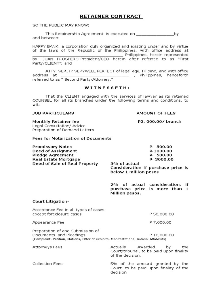 Contract of legal retainer brankscrbd pdf foreclosure lawyer