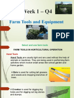 Farm Tools Guide