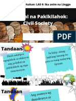 Politikal Na Pakikilahok Civil Society