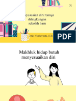 Penyesuaian Diri Remaja Dilingkungan Sekolah Baru