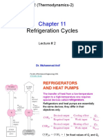 Lecture 2 Capter 11 (Refrigeration Cycle)