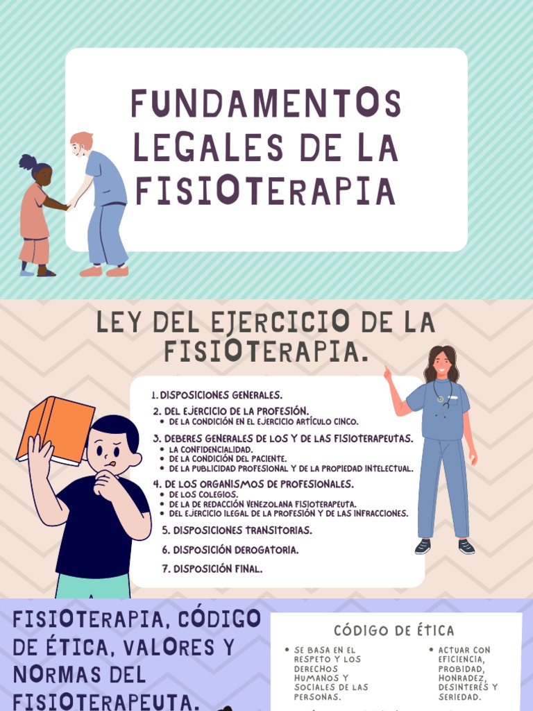 Fundamentos legales de Fisioterapia PDF Terapia física