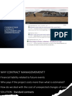 Contract Management and Administration