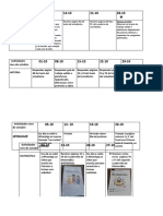 Actividades mes de octubre