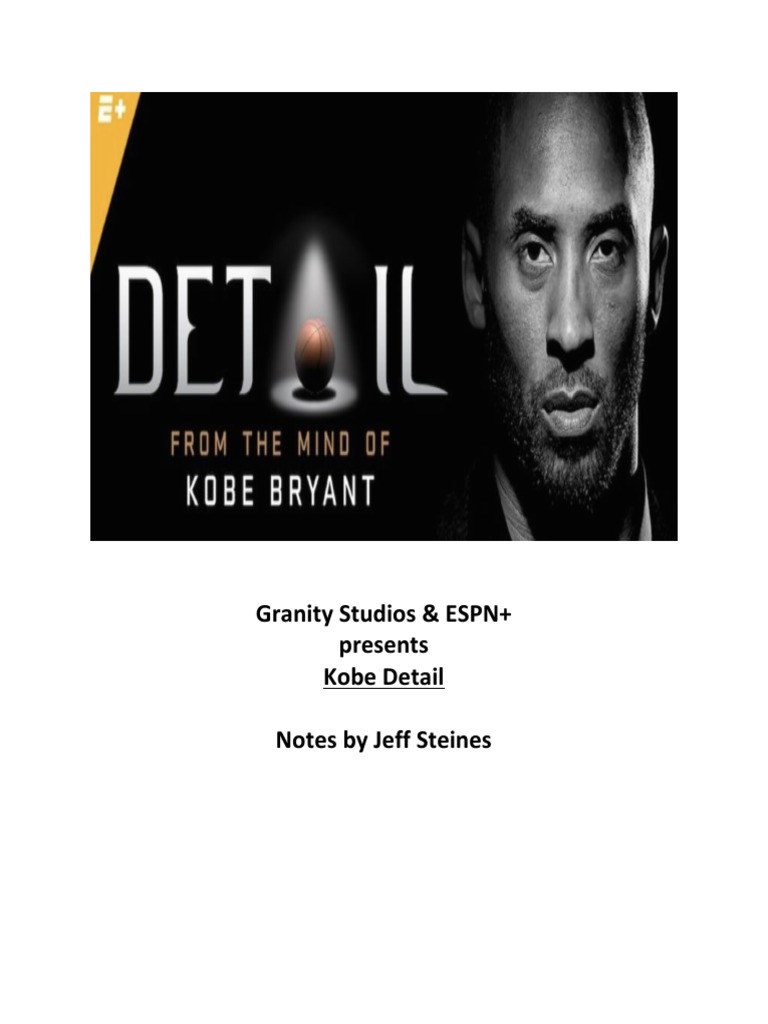 Kobe Detail: NBA Playoff Game Analysis | PDF | Basketball Positions ...
