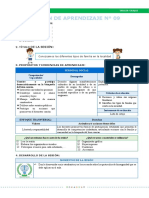 Sesiones de Aprendizaje - EDA III Semana 2 - 3grado Mayo