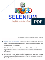 Implicit Wait in Selenium PDF