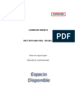 Ambrose Bierce - Diccionario Del Diablo PDF