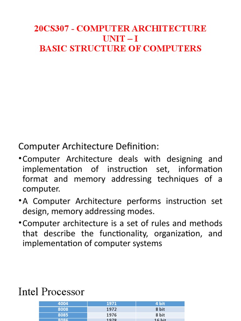 Understanding Computer Architecture and Performance Through Analysis of Instruction Processing 