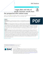 Vegetarian and Vegan Diets and Risks of Total and Site-Specific Fractures: Results From The Prospective EPIC-Oxford Study