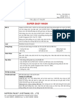 Super Easy Wash Paint Technical Document