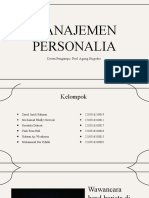 Manejemen Personalian Kelompok