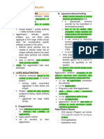 AGGLUTINATION METHODS (IS Chap 10)