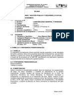 Sílabo Contabilidad General y Finanzas 2023-I