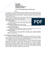 Rangkuman Materi Komunikasi Dalam Organisasi PDF