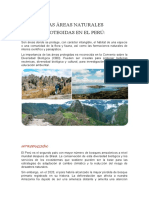 Las Áreas Naturales Protegidas en El Perú