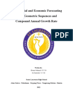Financial and Economic Forecasting Using Geometric Sequences