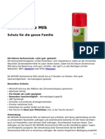 Kik NATURE Zeckenschutz Milk PDF