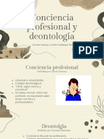 Conciencia Profesional (Diapositivas)