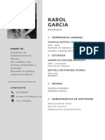 Hoja de Vida, Karol Garcia. PDF