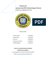 MAKALAH 4 Pengambilan Keputusan Dan DSS