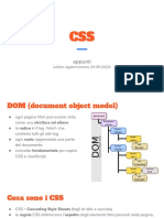 Appunti CSS 22-23 PDF