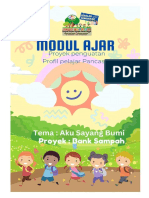 Modul Ajar P5 - Aku Sayang Bumi