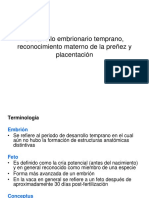 Embriogenénesis Placentación PDF