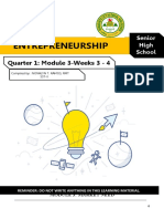 Entrepreneurship Q1 Weeks3-4