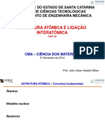 Estrutura Atômica e Ligações Interatômicas