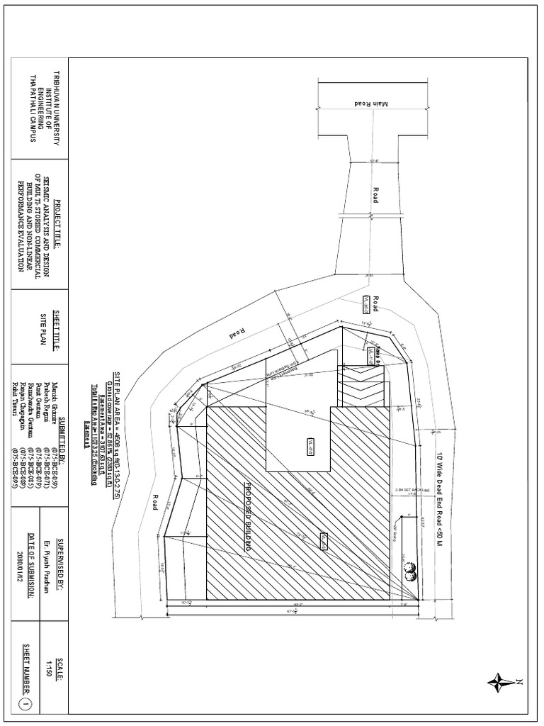 Seismic Design of Multi-Story Building | PDF