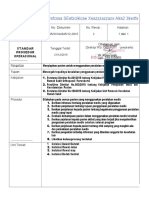 SPO Edukasi Efektifitas Keamanan Alat Medis 2