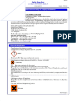 Safety Data Sheet for Titanium Paint