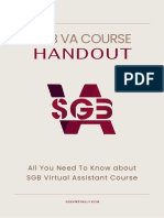 SGBVA Course Handout (May 02)