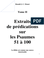 Tome II Psaumes 51 A 100 PDF