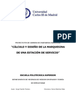 Cálculo y Diseño de La Marquesina de Una Estación de Servicio PDF