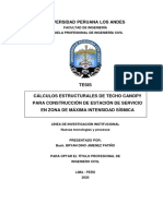 Universidad Peruana Los Andes: Facultad de Ingeniería Escuela Profesional de Ingeniería Civil