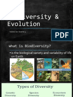 Biodiversity & Evolution
