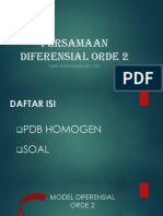 Persamaan Diferensial Orde 2 Homogen