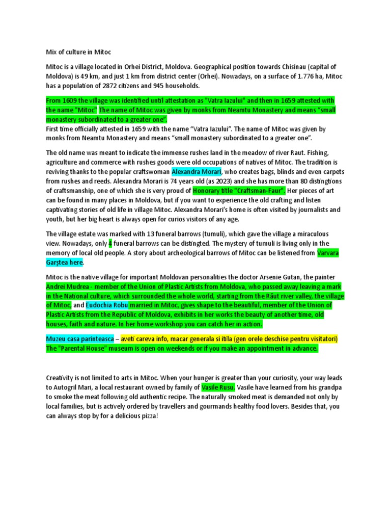 Statement Of Significance Examples