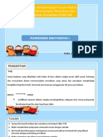 Koordinasi Pembentukan Forum Peduli Program Perencanaan Persalinan Dan Pencegahan Komplikasi (P4K) KIA