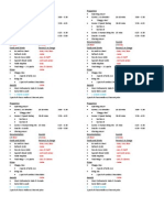 Program Flow of Acquaintance Party