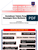 Kemendagri - Sosialisasi Teknis Pengelolaan Keudes Berbasis Elektronik